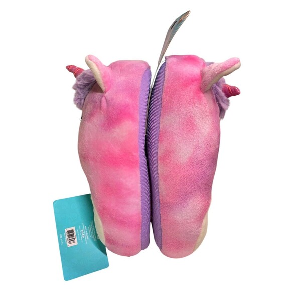 Squishmallows Pink Unicorn Slippers Size 11/12 Toddler Girl NEW NWT - Picture 3 of 10